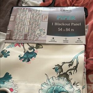 Ellery Piper Blackout Panel - Floral Design